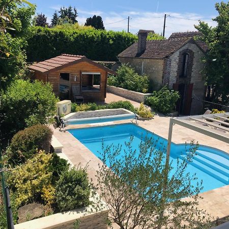 Bed and Breakfast Le Rouge & Blanc Saint-Maurice-le-Vieil Esterno foto